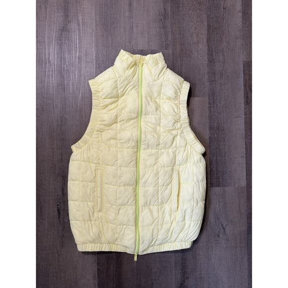 Free People Movement‎ Piper Packable Puffer Vest in Acid Lime Size Medium - Picture 4 of 12